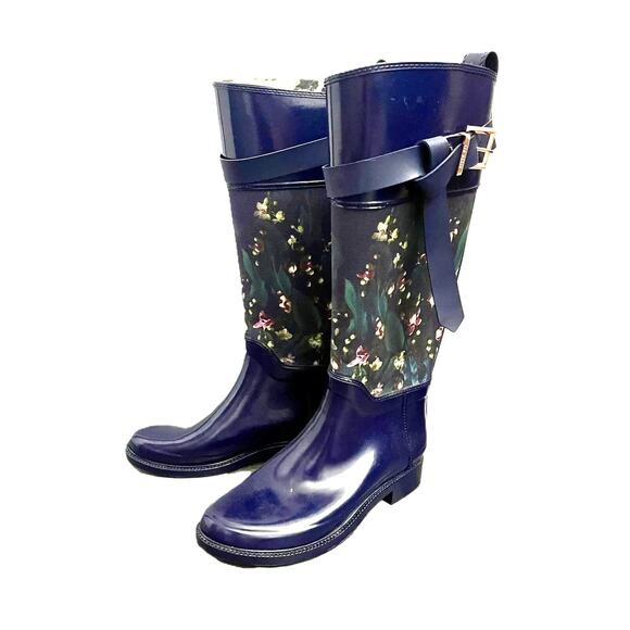Ted Baker London Hampto Waterproof Rain Boots 8 - Picture 1 of 10